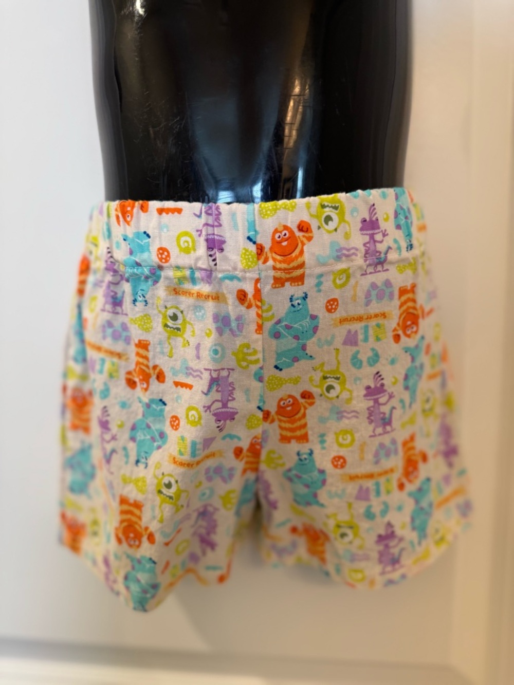 The Pink Pelican Monsters Inc Linen Shorts